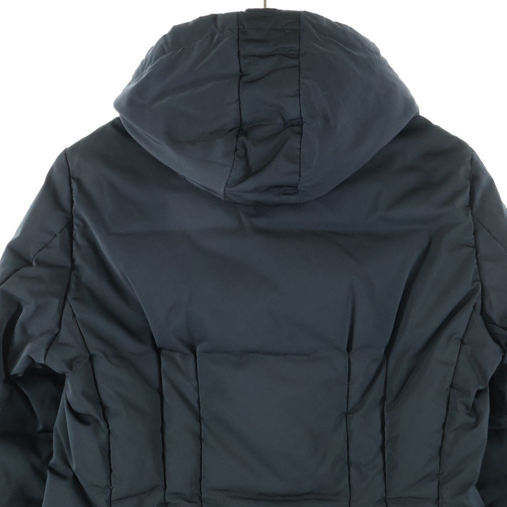 MONCLER(モンクレール) NIM GIUBOTTO フード付き ロングダウンジャケット ブラック レディース 120934932800