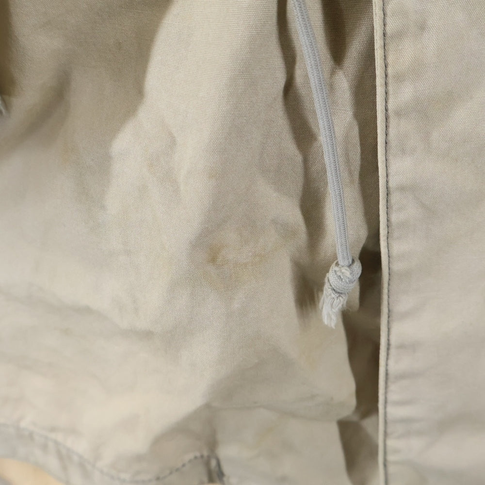 UNDERCOVER(アンダーカバー) 10AW GIRA モッズコート ライナー付属 バックプリント コットン F4307 ベージュ