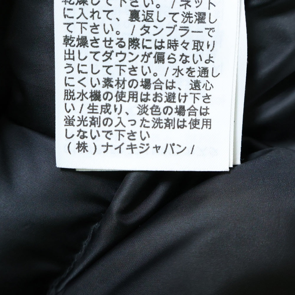 NIKE(ナイキ) STORM-FIT ダウンベスト フロントロゴ ブラック HO210509EAG