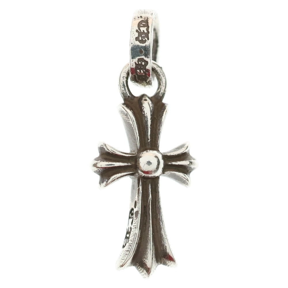 CHROME HEARTS(クロムハーツ) CRS BBYFAT ベイビーファットクロス ペンダントトップ シルバー BCA237