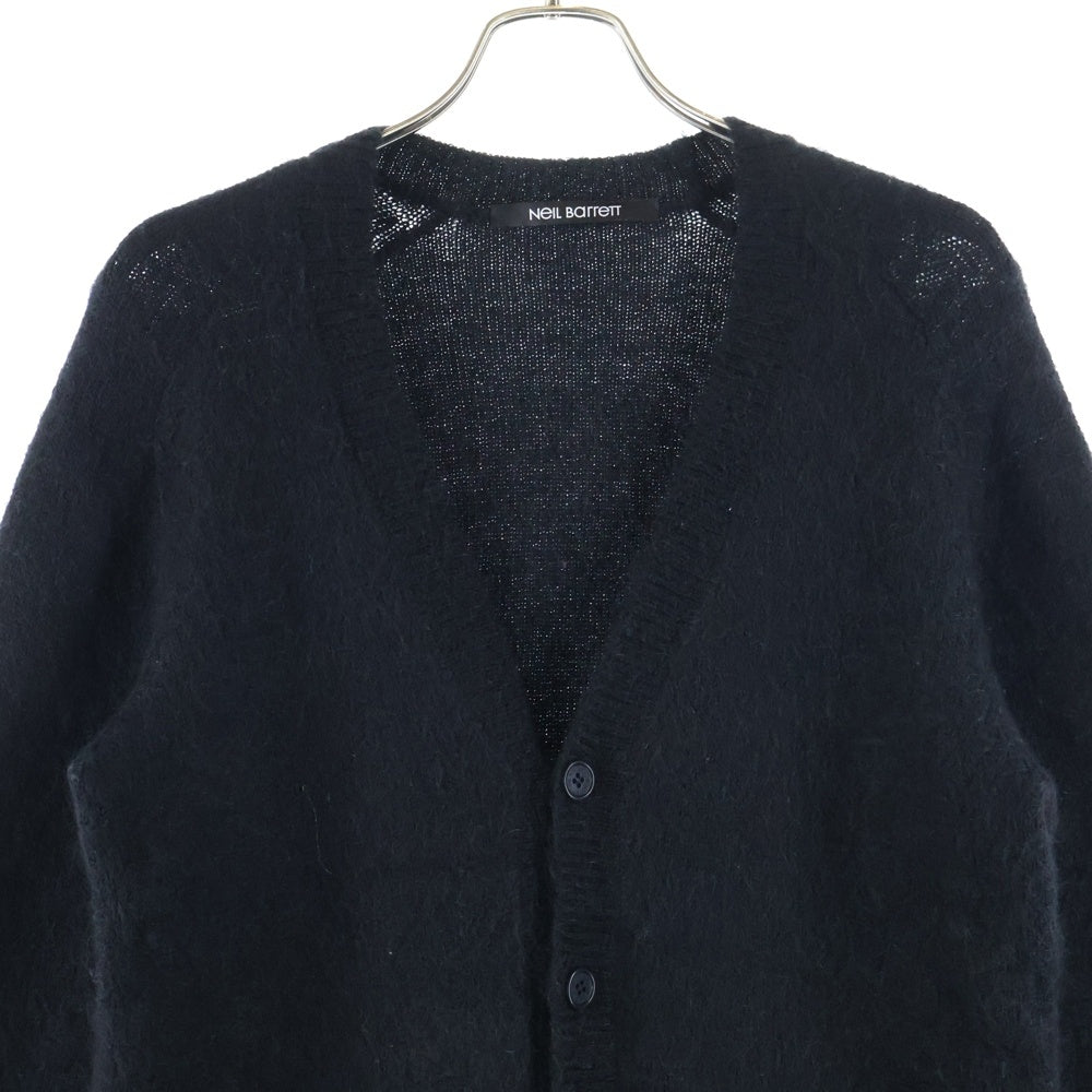 Neil Barrett(ニール バレット) メリノウール ニット カーディガン ブラック