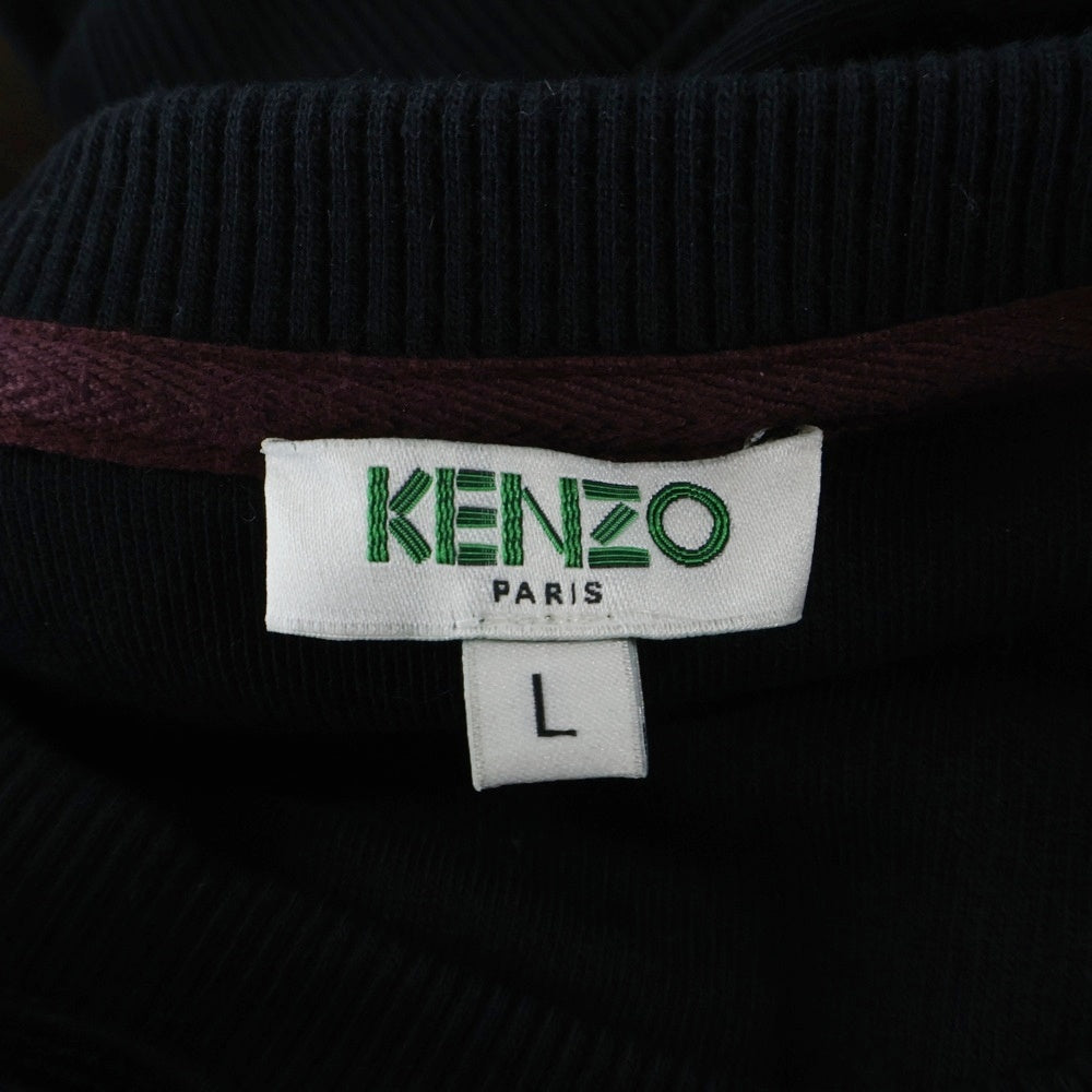 KENZO(ケンゾー) 23AW Evil Eye フロントデザイン クルーネックトレーナー スウェット ブラック F662R08614XM