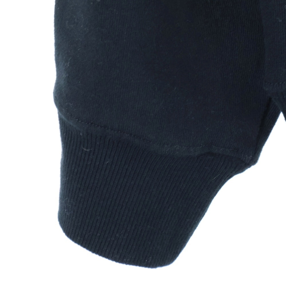 Y's(ワイズ) ×NEW ERA ニューエラ 刺繍ロゴ プルオーバーパーカー フーディー ブラック YE-T74-956