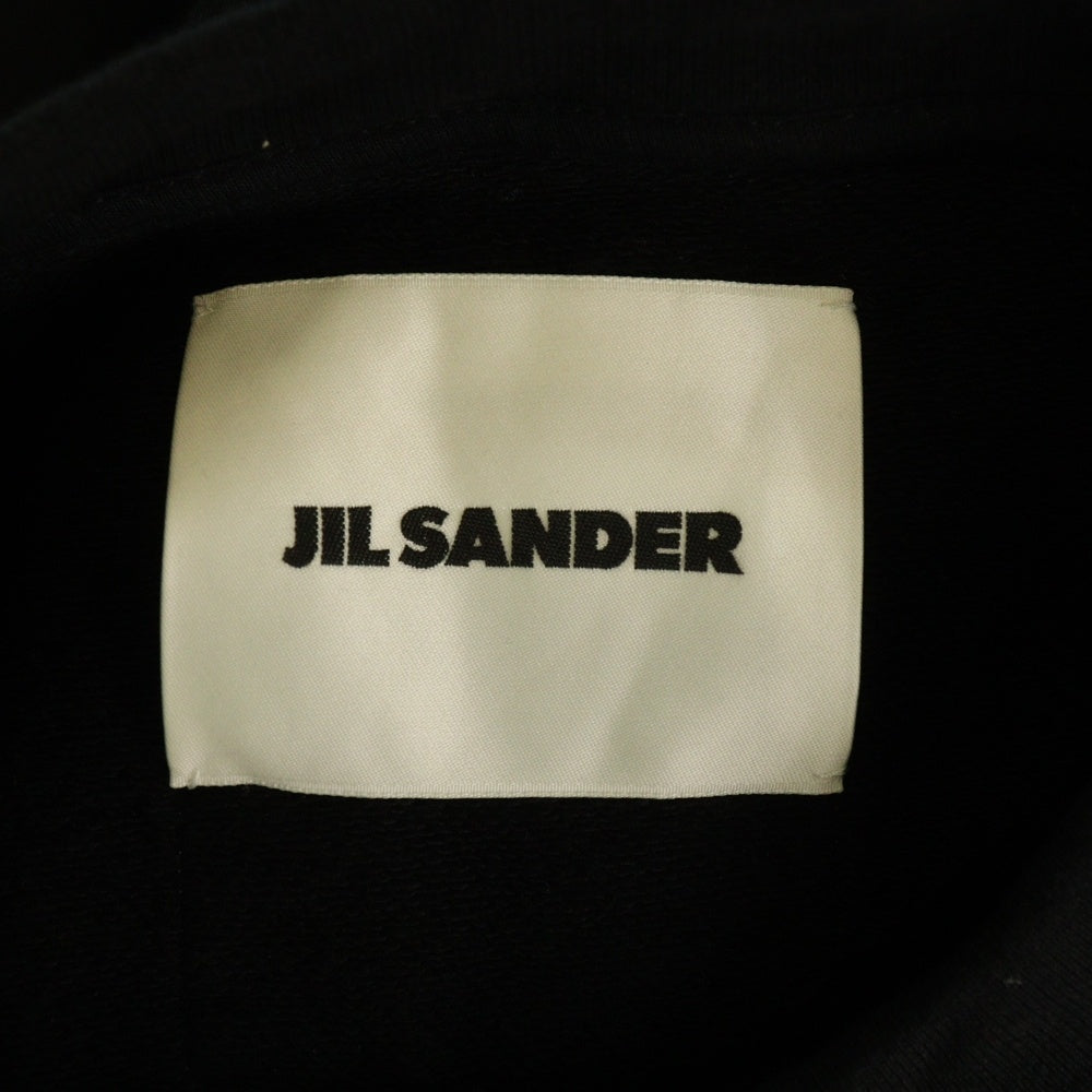 JIL SANDER(ジルサンダー) SWEATSHIRT CN LS クルーネックトレーナー スウェット ブラック JSMT707058