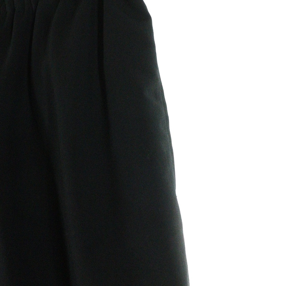 COMME des GARCONS(コムデギャルソン) ウール フリルワイドパンツ ブラック GZ-P005