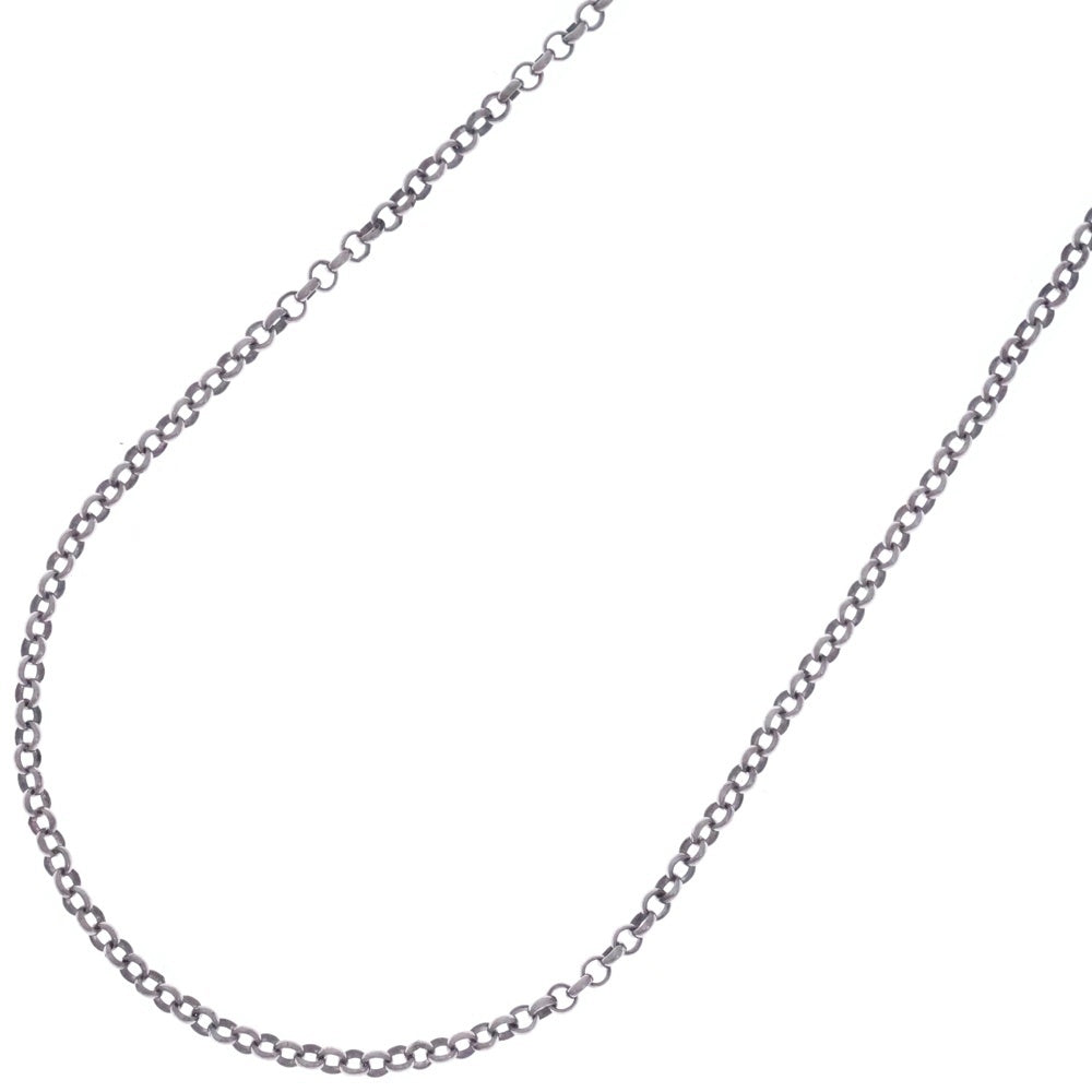 CHROME HEARTS(クロムハーツ) NECKCHAIN R16 ロールチェーンネックレス 16inch シルバー BCA082