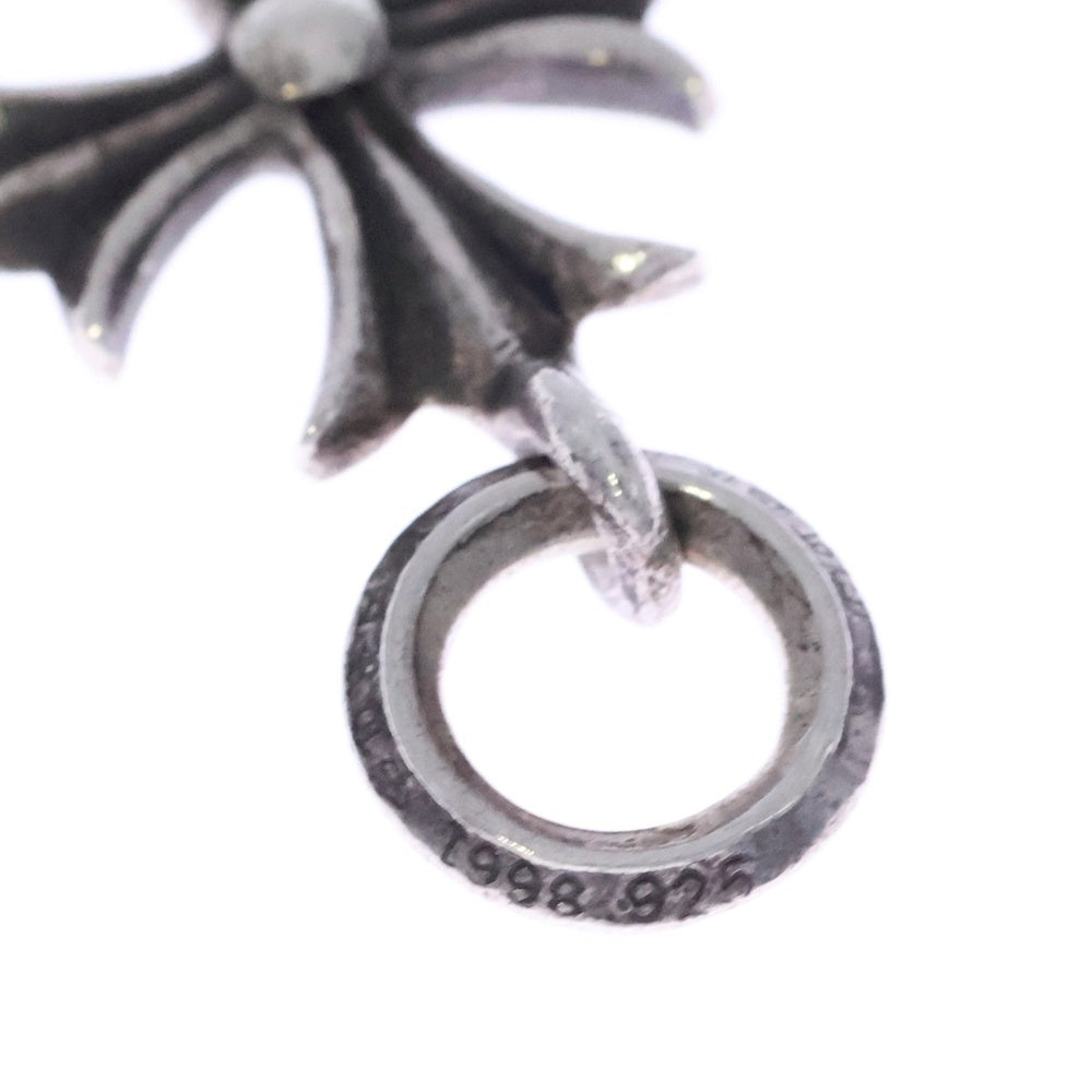 CHROME HEARTS(クロムハーツ) TINY CH CROSS タイニーCHクロス チャーム ネックレストップ シルバー BCA382