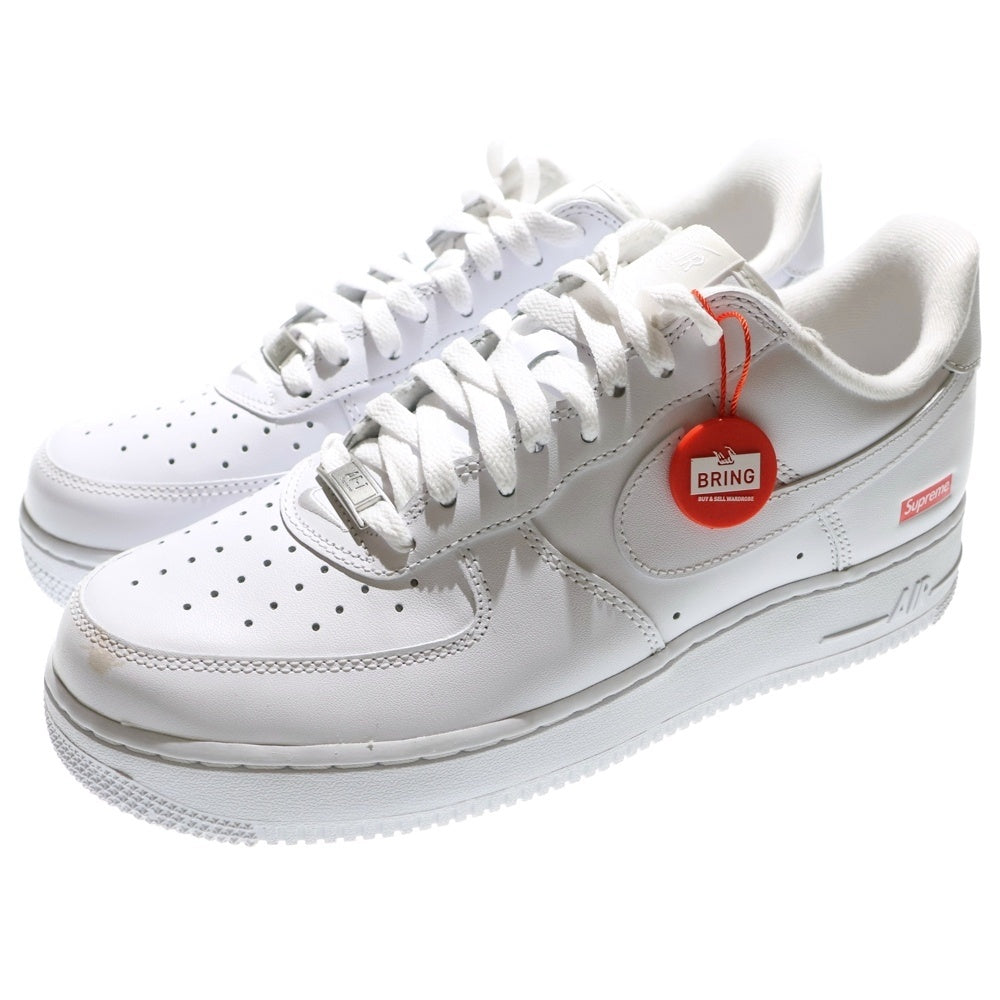 NIKE(ナイキ) ×SUPREME AIR FORCE 1 LOW CU9225-100 シュプリーム エアフォース1 ローカットスニーカー ホワイト US9/27cm