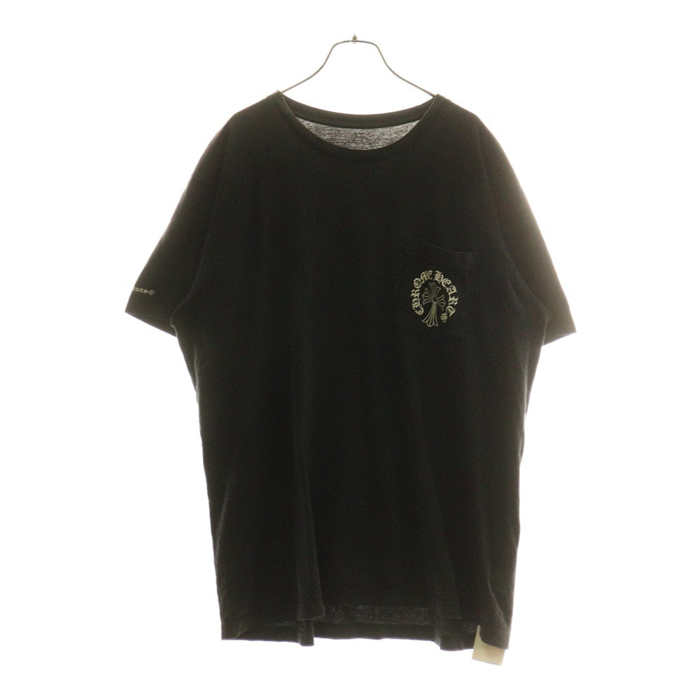 CHROME HEARTS(クロムハーツ) CRS Triple Logo Print S/S TEE 半袖Tシャツカットソー ブラック