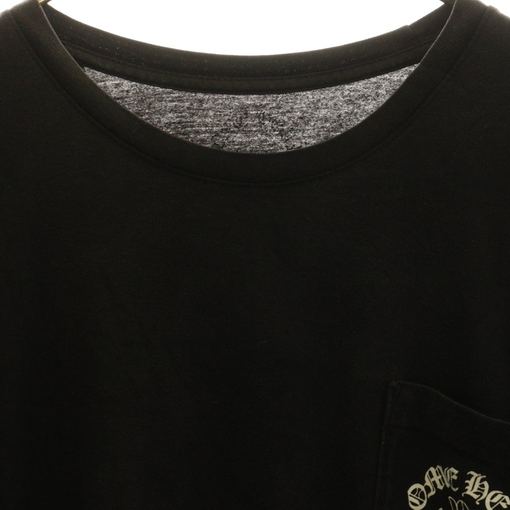CHROME HEARTS(クロムハーツ) CRS Triple Logo Print S/S TEE 半袖Tシャツカットソー ブラック