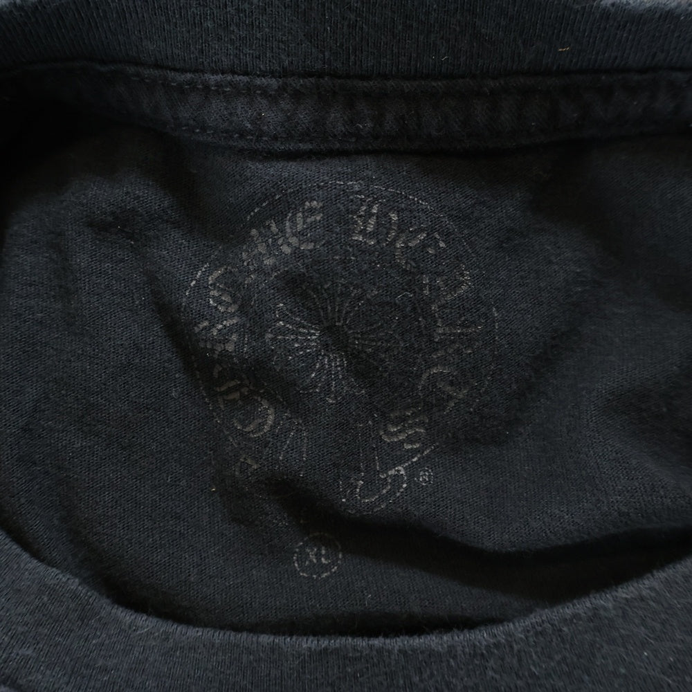 CHROME HEARTS(クロムハーツ) CH PLUS S/S TEE CHプラス サークルロゴ 半袖Tシャツカットソー ブラック/イエロー
