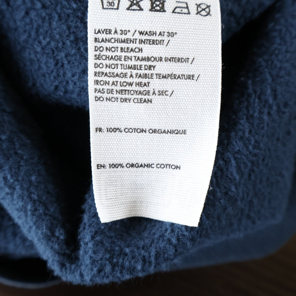 JACQUEMUS(ジャックムス) 24SS Le Sweater Camargue 刺繍ロゴ ジップアップパーカー フーディー ネイビー 245JS129-2087-390