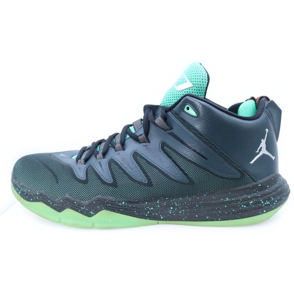 NIKE(ナイキ) AIR JORDAN CP3.9 810868-308 エアジョーダン クリスポール ローカットスニーカー ブラック/グリーン US12/30cm