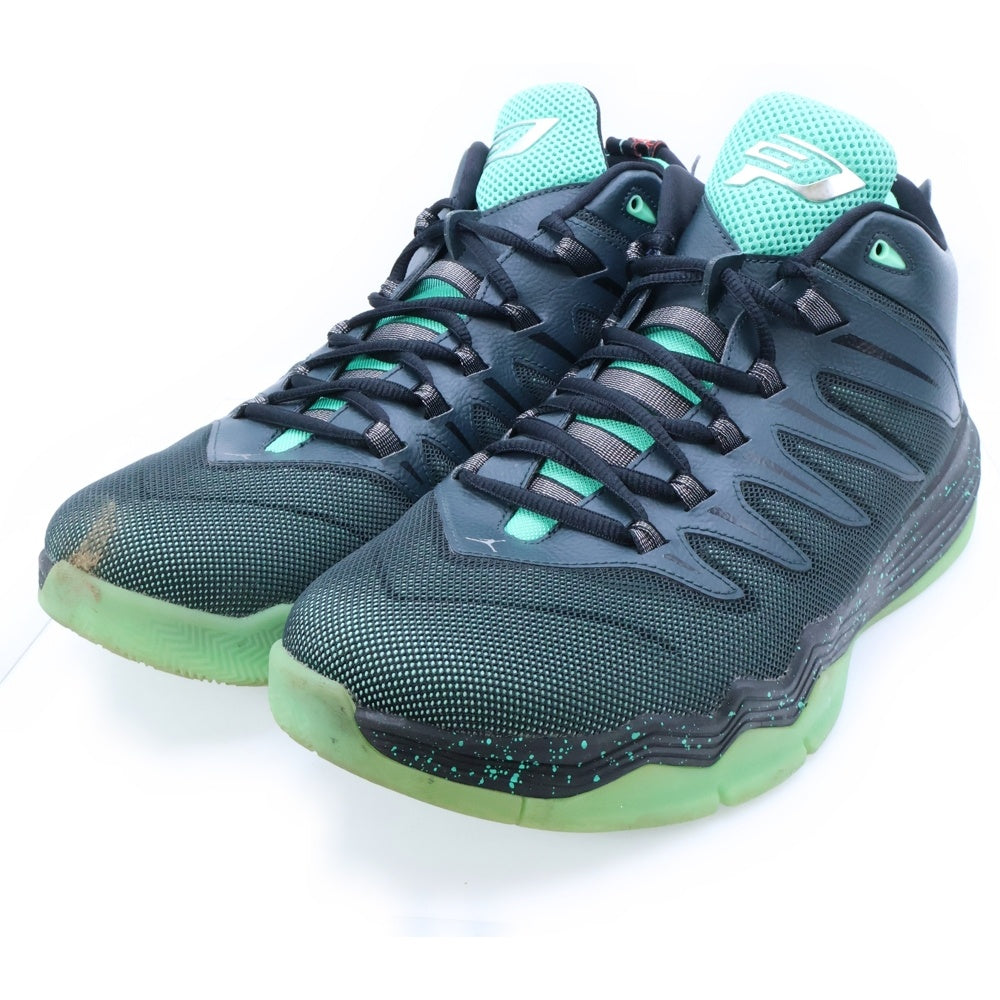 NIKE(ナイキ) AIR JORDAN CP3.9 810868-308 エアジョーダン クリスポール ローカットスニーカー ブラック/グリーン US12/30cm