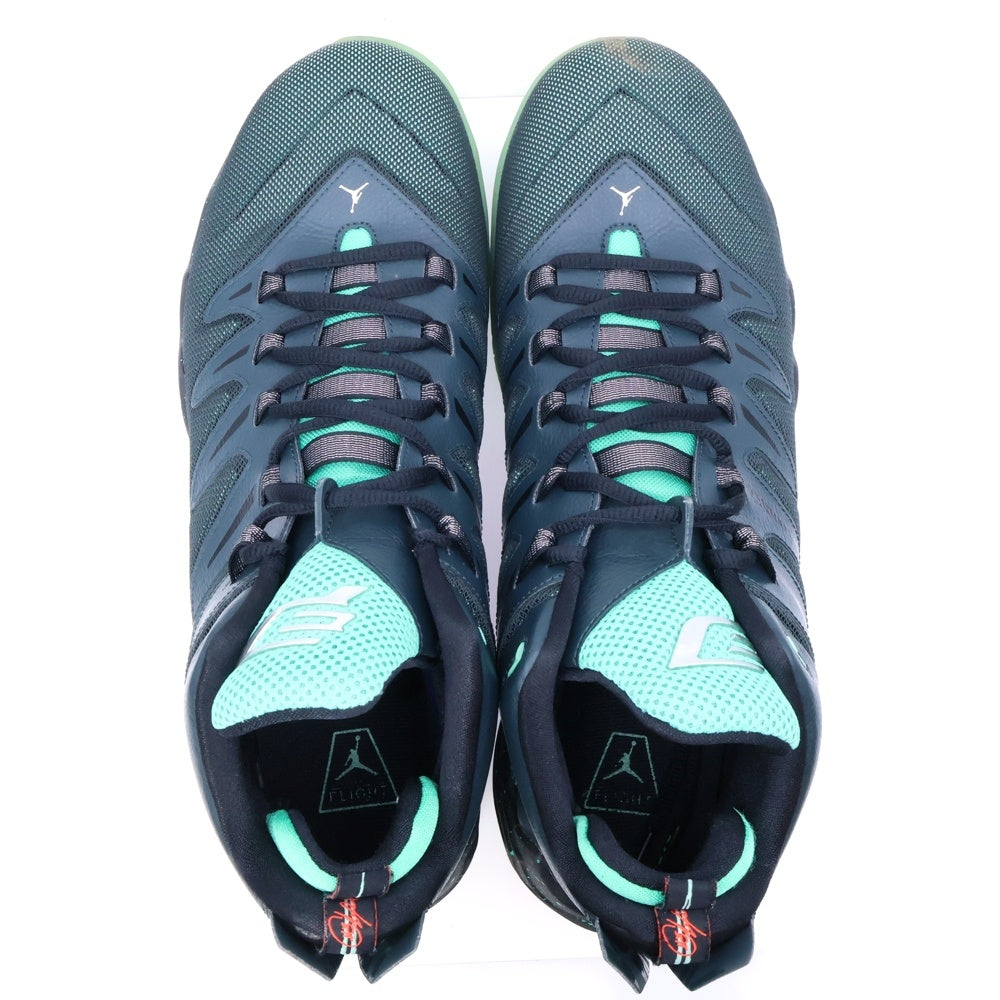 NIKE(ナイキ) AIR JORDAN CP3.9 810868-308 エアジョーダン クリスポール ローカットスニーカー ブラック/グリーン US12/30cm