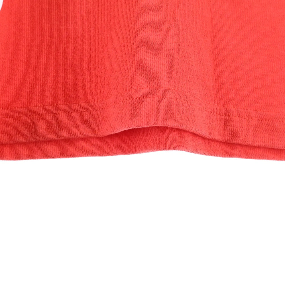 DENIM TEARS(デニムティアーズ) CREW NECK SWEAT SHIRTS クルーネック スウェットシャツ 総柄 レッド