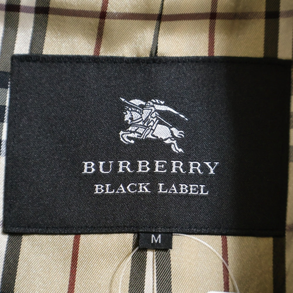 BURBERRY BLACK LABEL(バーバリー ブラックレーベル) トレンチショートコート ブラック BMA03-502-09