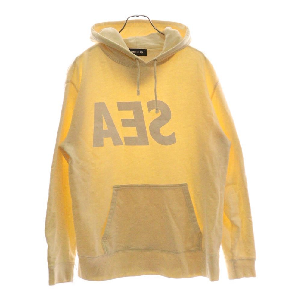 WIND AND SEA(ウィンダンシー) CASETIFY Hoodie フロントロゴ プルオーバーパーカー クリーム