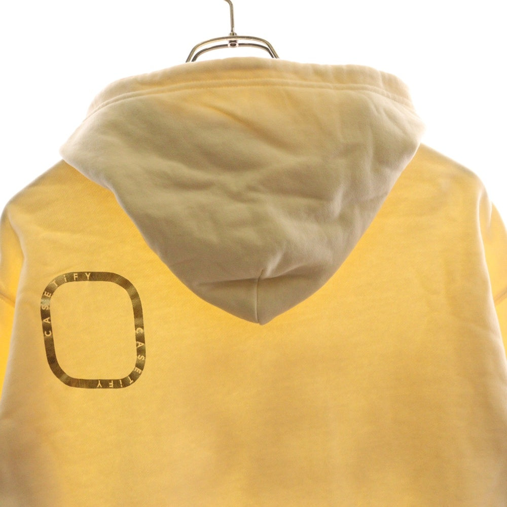 WIND AND SEA(ウィンダンシー) CASETIFY Hoodie フロントロゴ プルオーバーパーカー クリーム