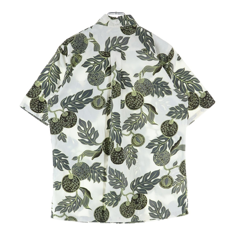 VINTAGE(ヴィンテージ) MADE in HAWAII ハワイ コットン アロハ半袖シャツ 総柄 マルチカラー