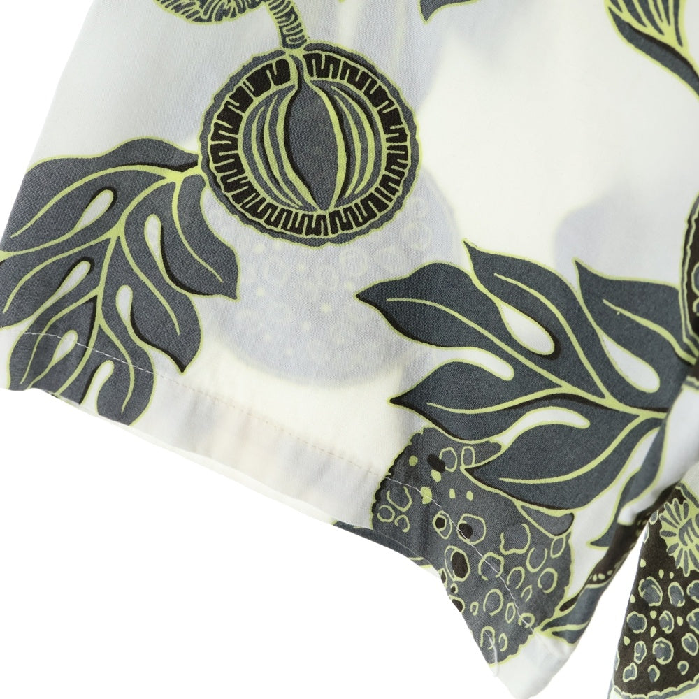 VINTAGE(ヴィンテージ) MADE in HAWAII ハワイ コットン アロハ半袖シャツ 総柄 マルチカラー