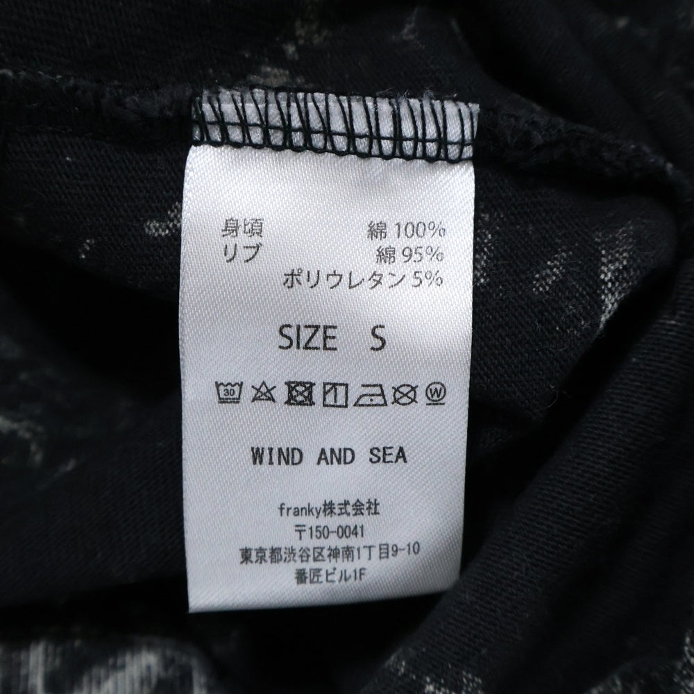 WIND AND SEA(ウィンダンシー) 24SS HIGH SULFER S/S 半袖 Tシャツ カットソー グレー WDS-O-SIG-24-Q4-CS-02