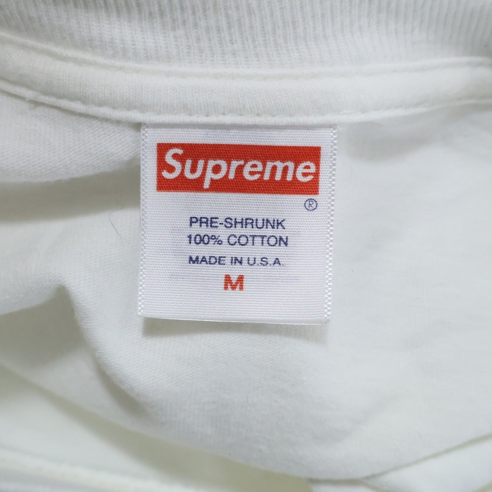 SUPREME(シュプリーム) 23SS KISS TEE フロントロゴ 半袖Tシャツカットソー ホワイト