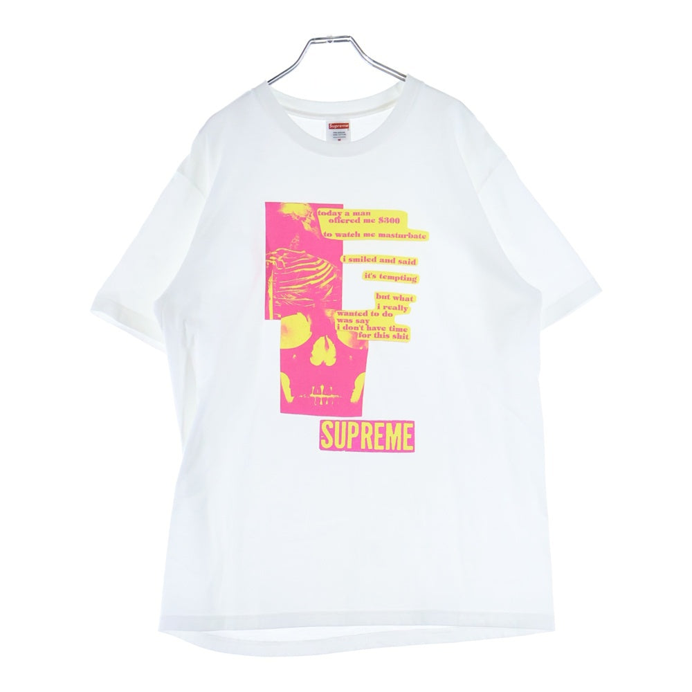 SUPREME(シュプリーム) 25SS ANATOMY TEE フロントロゴ 半袖Tシャツカットソー ホワイト