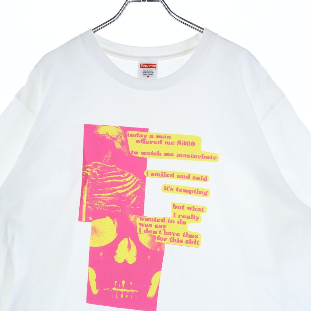 SUPREME(シュプリーム) 25SS ANATOMY TEE フロントロゴ 半袖Tシャツカットソー ホワイト