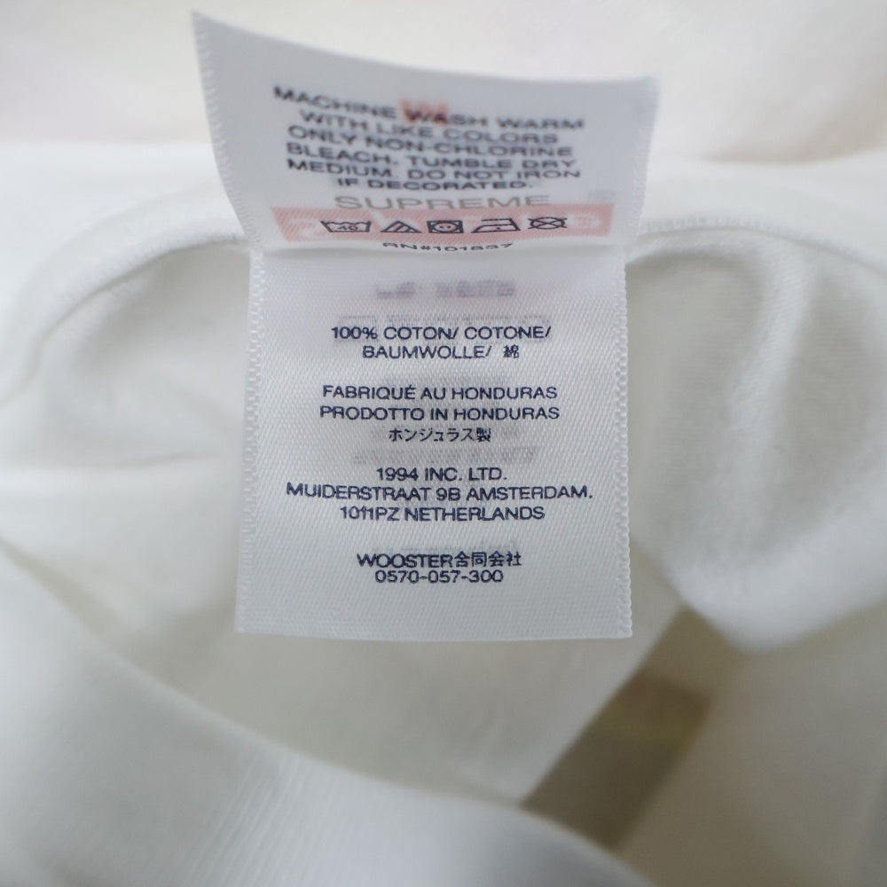 SUPREME(シュプリーム) 25SS ANATOMY TEE フロントロゴ 半袖Tシャツカットソー ホワイト