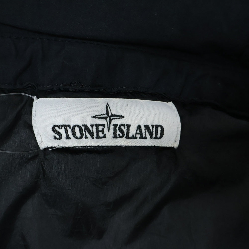 STONE ISLAND(ストーンアイランド) 19AW Garment Dye Down Jacket 711540223 ガーメントダイ ロゴワッペン ダウンジャケット ブラック