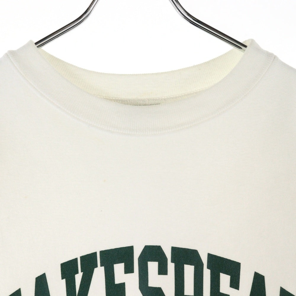 CAMBER(キャンバー) × WP WORLD GREATS S2 CREWNECK SWEAT フロントロゴプリント クルーネックスウェットトレーナー ホワイト WP10-CS01