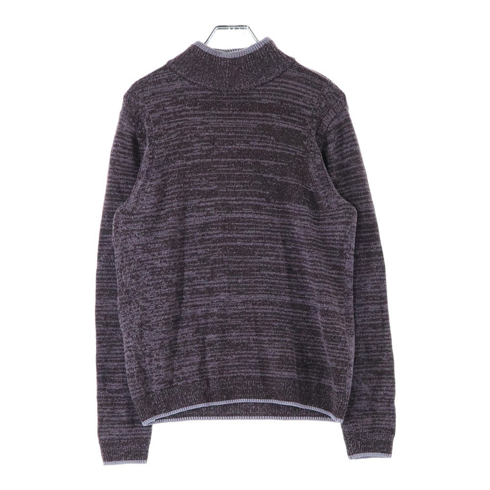 ARMANI COLLEZIONI(アルマーニ コレツィオーニ) ウール モックネック ライトセーター ニット ブラウン 6XCM11 CM14Z