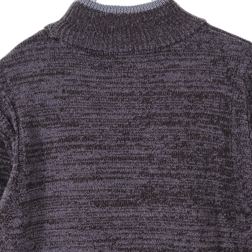 ARMANI COLLEZIONI(アルマーニ コレツィオーニ) ウール モックネック ライトセーター ニット ブラウン 6XCM11 CM14Z