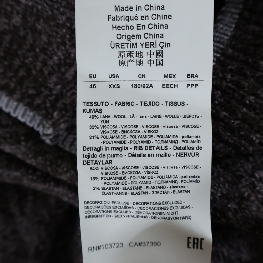 ARMANI COLLEZIONI(アルマーニ コレツィオーニ) ウール モックネック ライトセーター ニット ブラウン 6XCM11 CM14Z