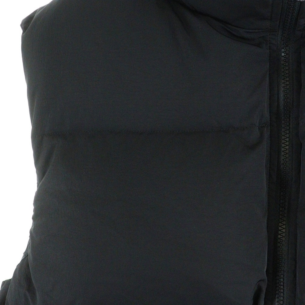 KAMIYA(カミヤ) 24AW DOWN VEST ナイロン ダウンベスト ブラック