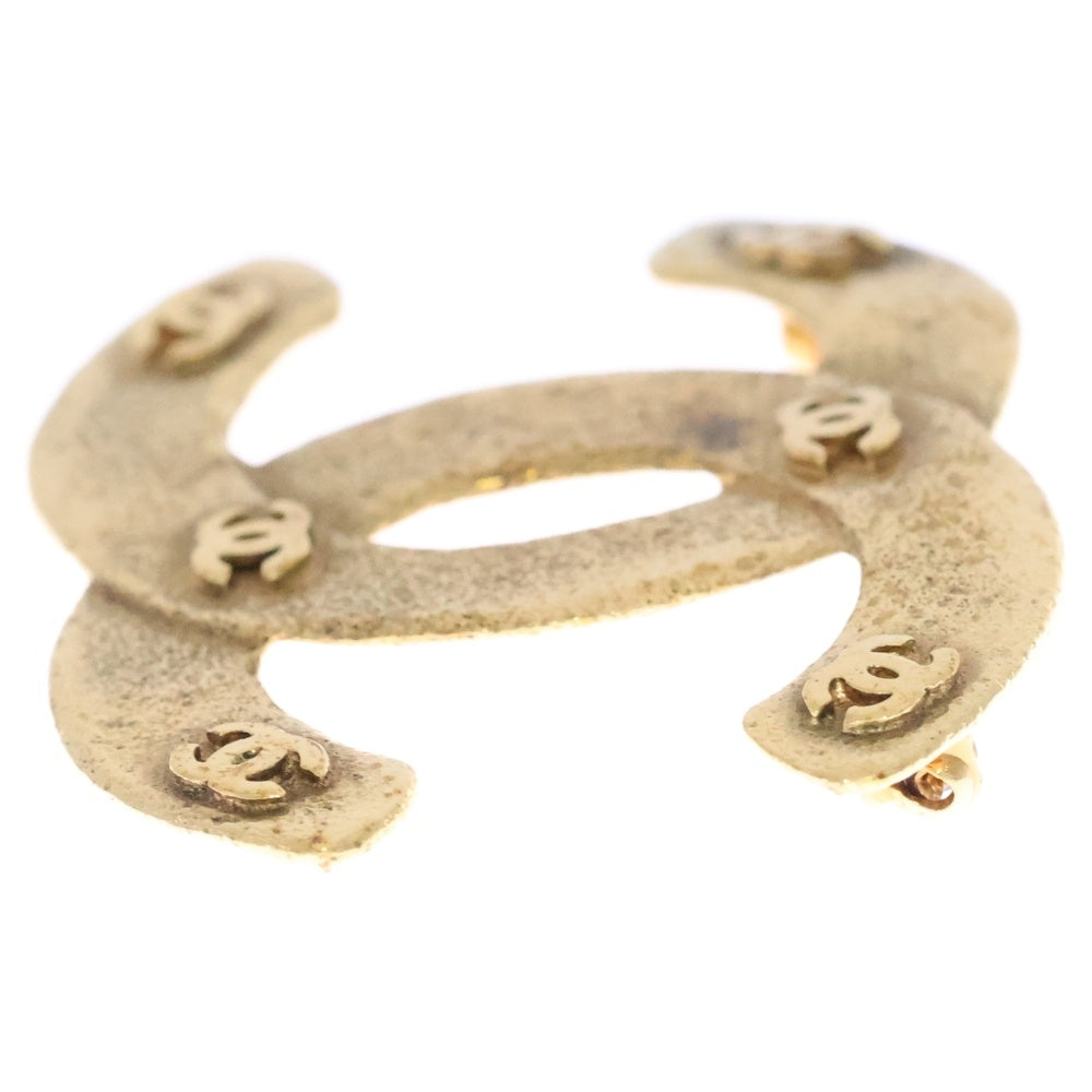 CHANEL(シャネル) Jumbo Coco Mark Brooch ココマーク ブローチ ゴールド