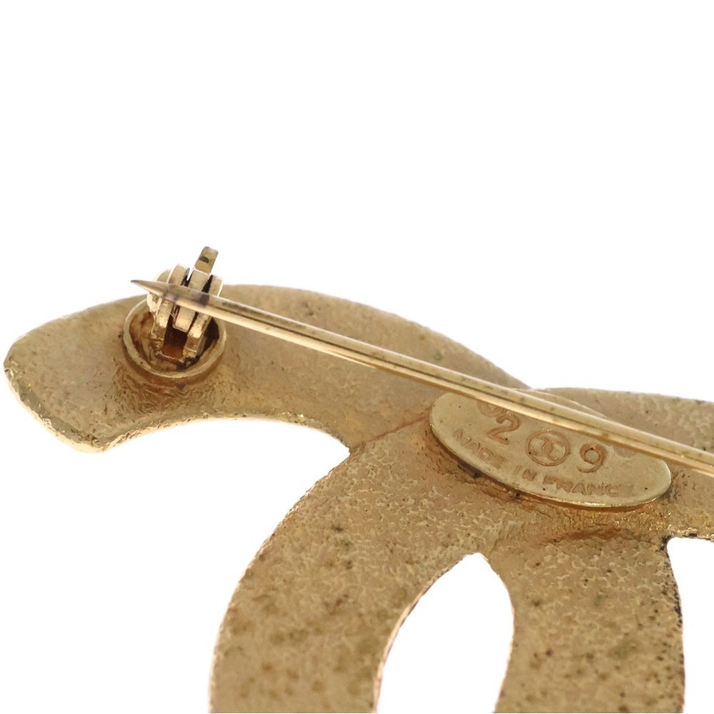 CHANEL(シャネル) Jumbo Coco Mark Brooch ココマーク ブローチ ゴールド