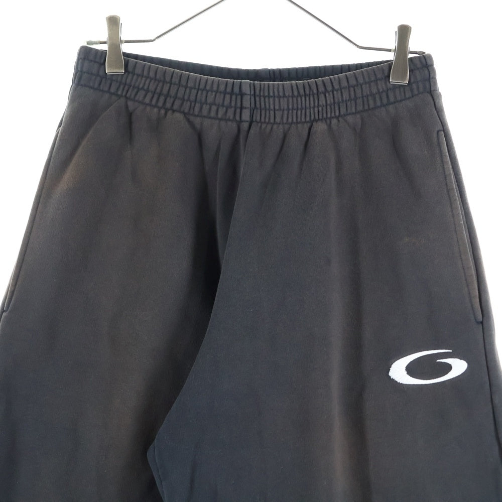 BALENCIAGA(バレンシアガ) バスケットボールバギースウェットロングパンツ ブラック 803266 TRVW8