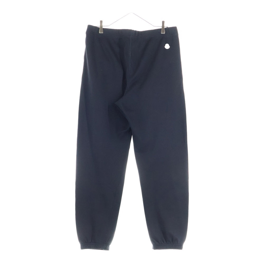 MONCLER(モンクレール) 22SS ×HYKE ハイク ロゴプリントスウェットパンツ ブラック H209K8H00001 M2719