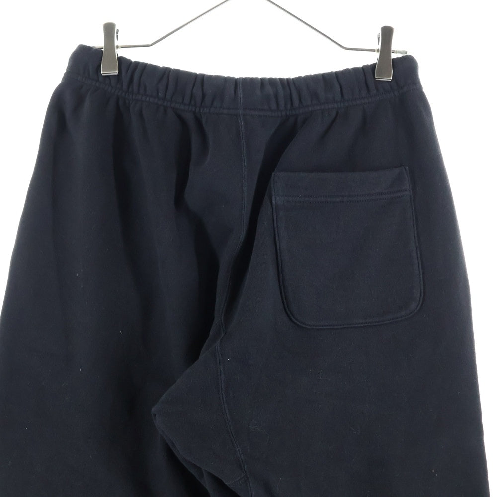 SAINT MICHAEL(セントマイケル) 24AW SWEAT PANTS IT'S SAINT BLACK フロントプリント スウェットパンツ ブラック SM-YS1-0000-049