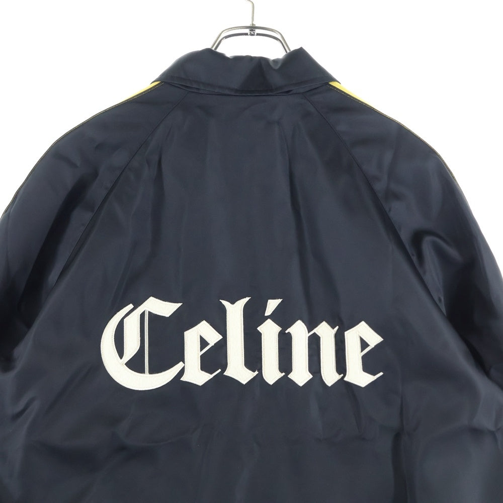 CELINE(セリーヌ) 25SS ロゴ刺繍 ナイロン ジップアップコーチ