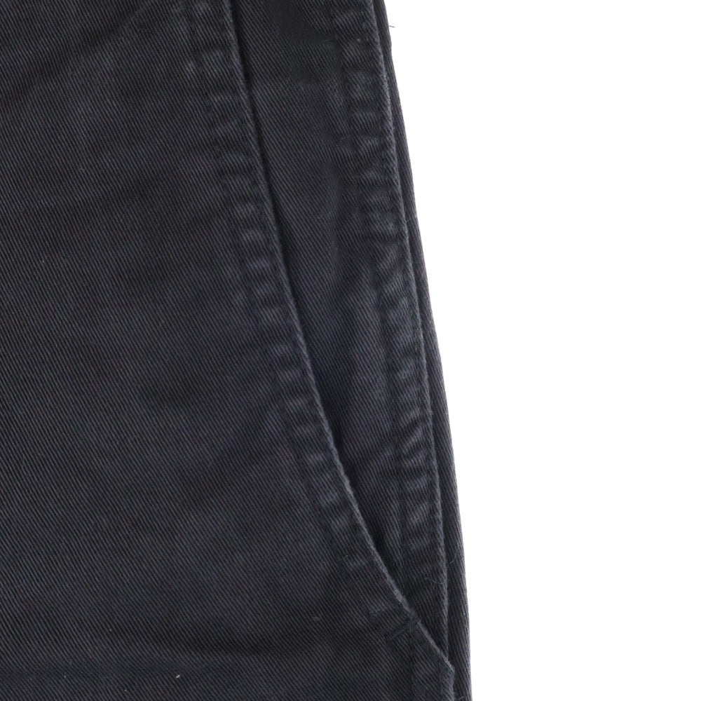 VISVIM(ヴィスヴィム) 12AW SLIM CHINO PANTS スリム チノ パンツ シンチバック フライボタン パンツ ネイビー 0112205008007