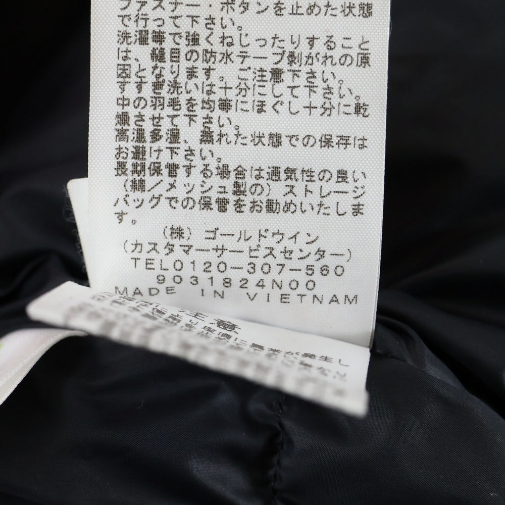 THE NORTH FACE(ザノースフェイス) MOUNTAIN DOWN JACKET GORE-TEX マウンテン ダウンジャケット ゴアテックス ブラック/レッド ND91930