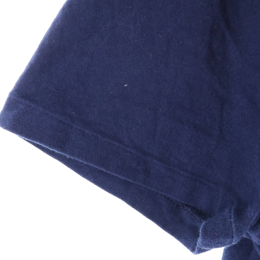 POLO RALPH LAUREN(ポロラルフローレン) SHORT SLEEVE T-SHIRT フロント刺繍ロゴ 半袖Tシャツ カットソー ネイビー SSCNCMSLM4