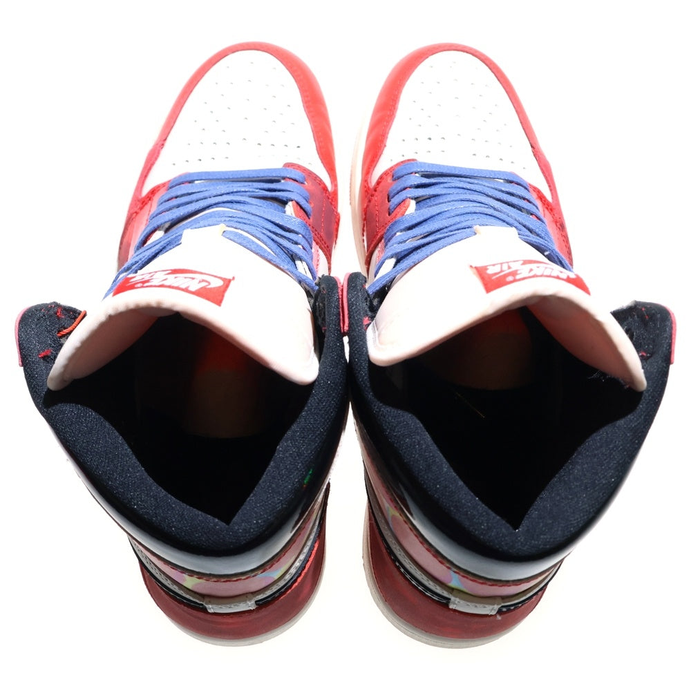 NIKE(ナイキ) AIR JORDAN 1 RETRO HIGH OG DV1748-601 エアジョーダン1 レトロハイ オリジンストーリー ハイカットスニーカー レッド/ホワイト US9.5/27.5cm