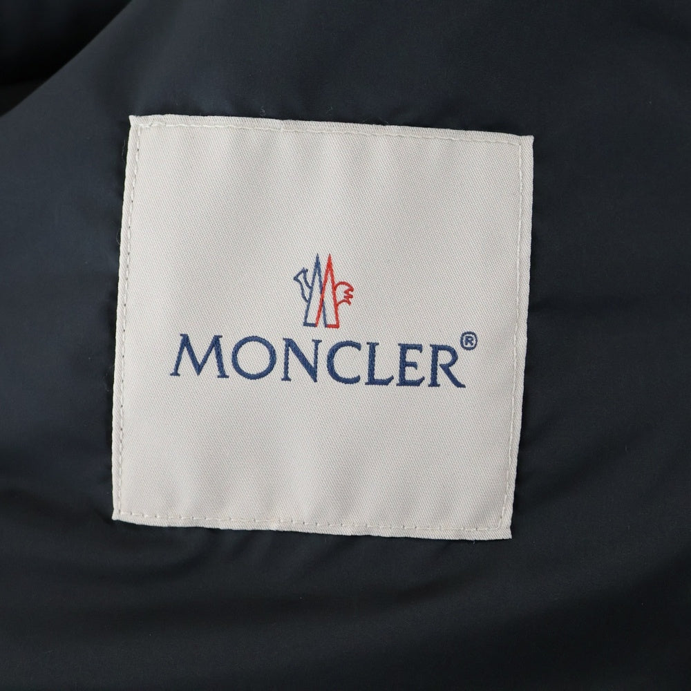 MONCLER(モンクレール) 24SS Lethtal Vest ダウンベスト 胸元ロゴブラック J10911A00139 549SK