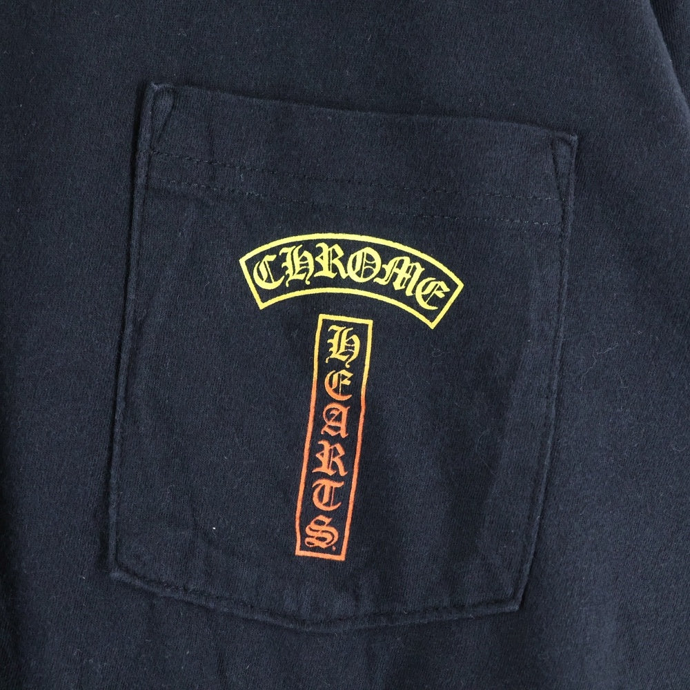 CHROME HEARTS(クロムハーツ) Gradient Logo Long Sleeve Tee グラデーションロゴ ロングスリーブTシャツ 長袖カットソー マルチカラー