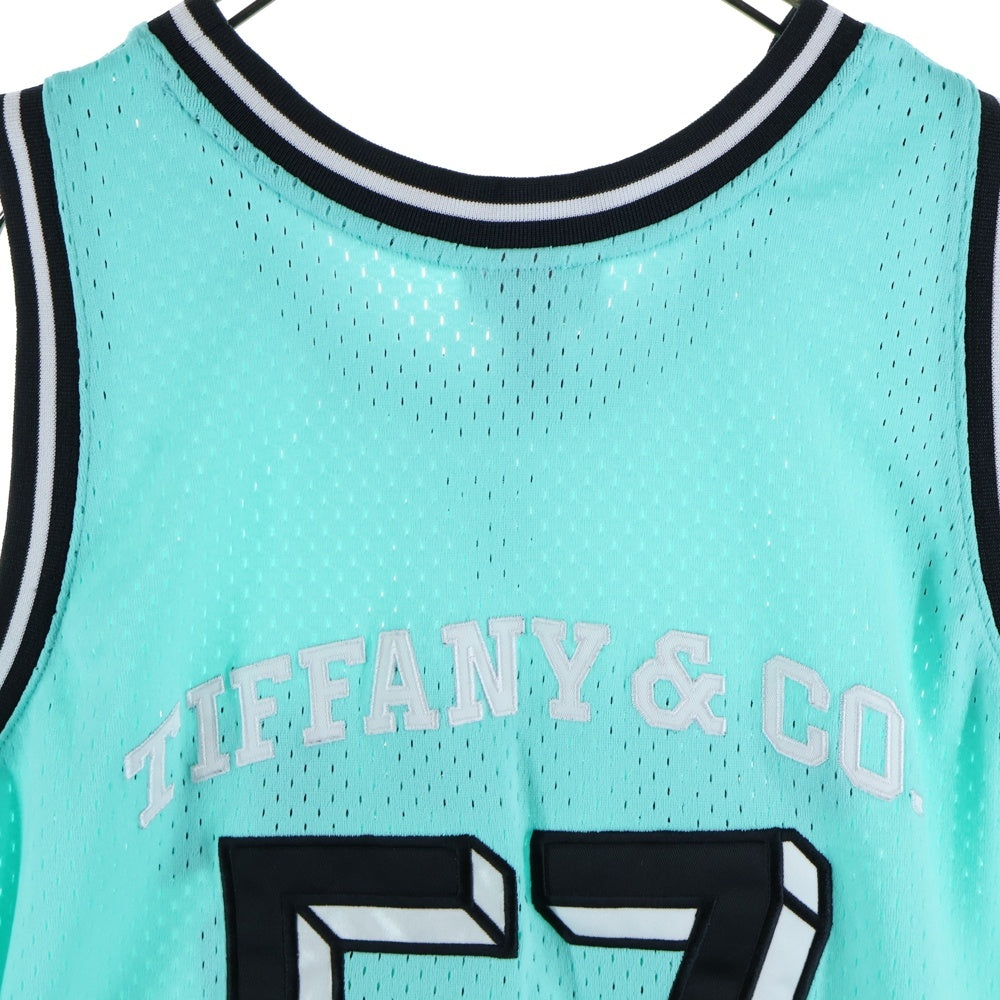 TIFFANY & Co.(ティファニー) ×NBA×Mittchell&Ness Bascketball Jersey ユニフォーム タンクトップ ティファニーブルー