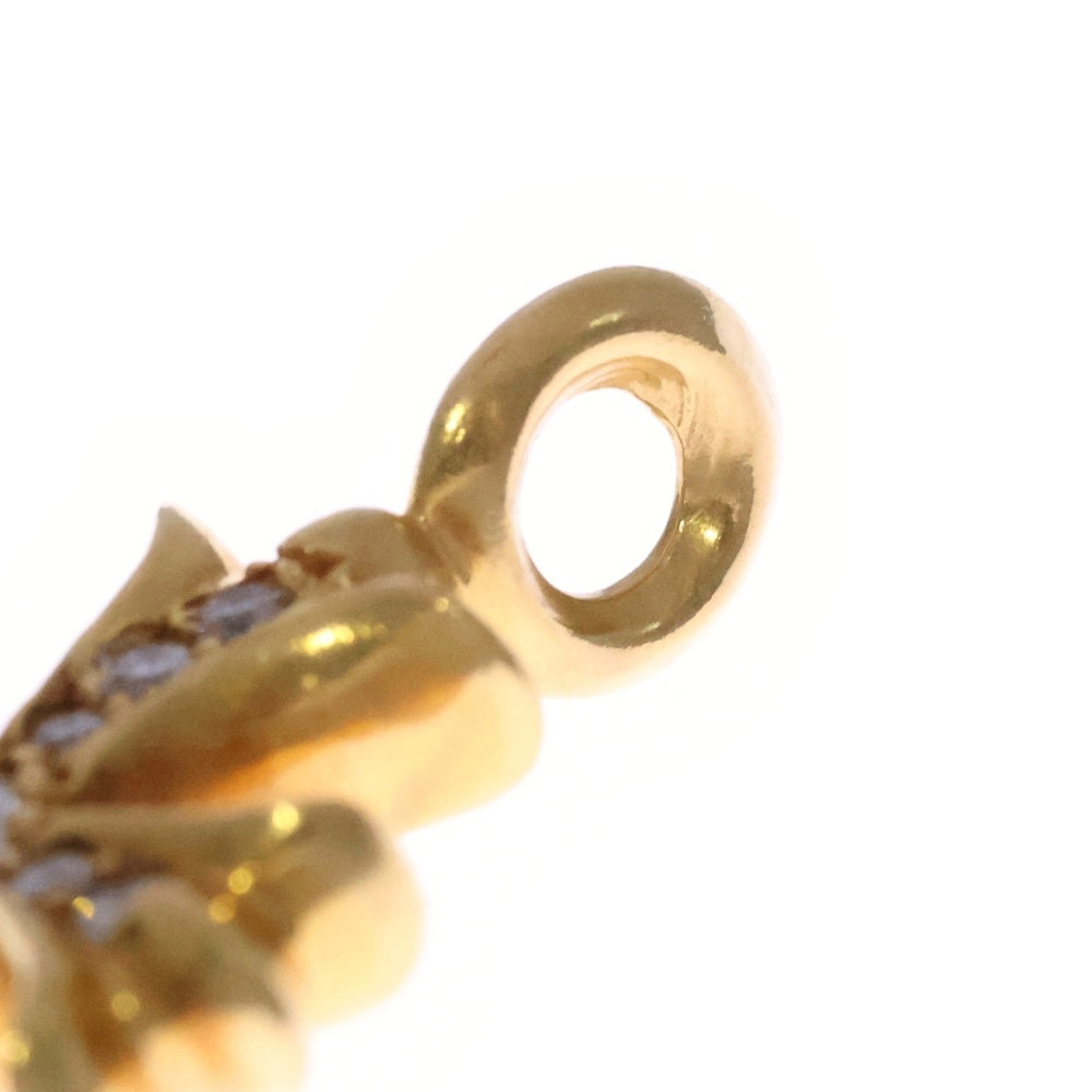 CHROME HEARTS(クロムハーツ) 22K TNY CRSF P/DIA タイニーファットクロス PAVEダイヤ ペンダントトップ ゴールド BCA033